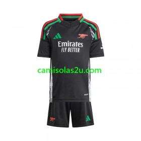 Camisolas de futebol Arsenal Criança Equipamento Alternativa 2024/25 Manga Curta